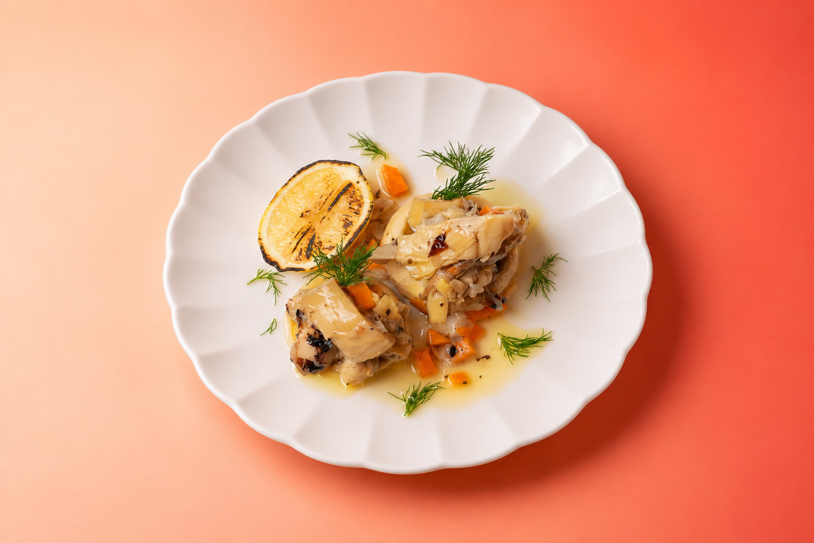artichoke with olive oil