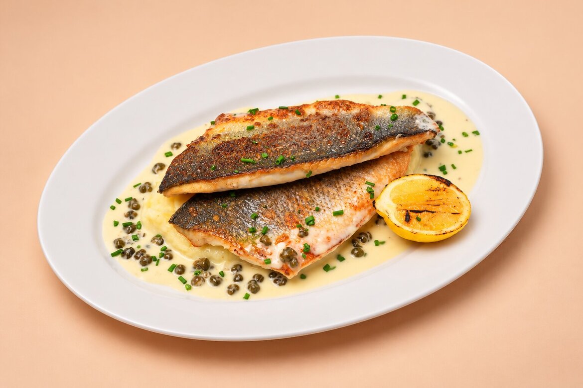 mediterranean lemon sea bass