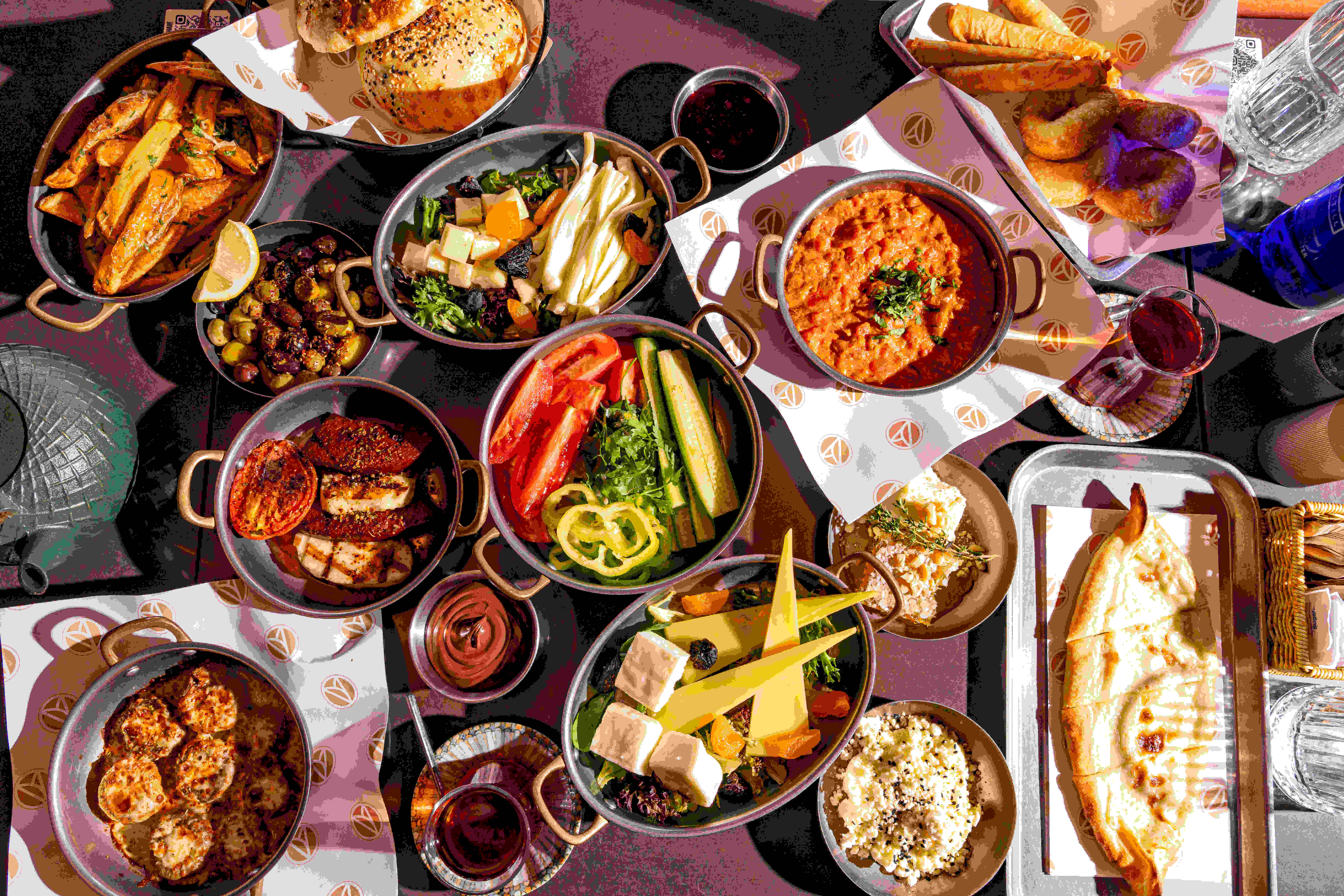 breakfast spread – (photo shows 2-person portion) price per person: $35