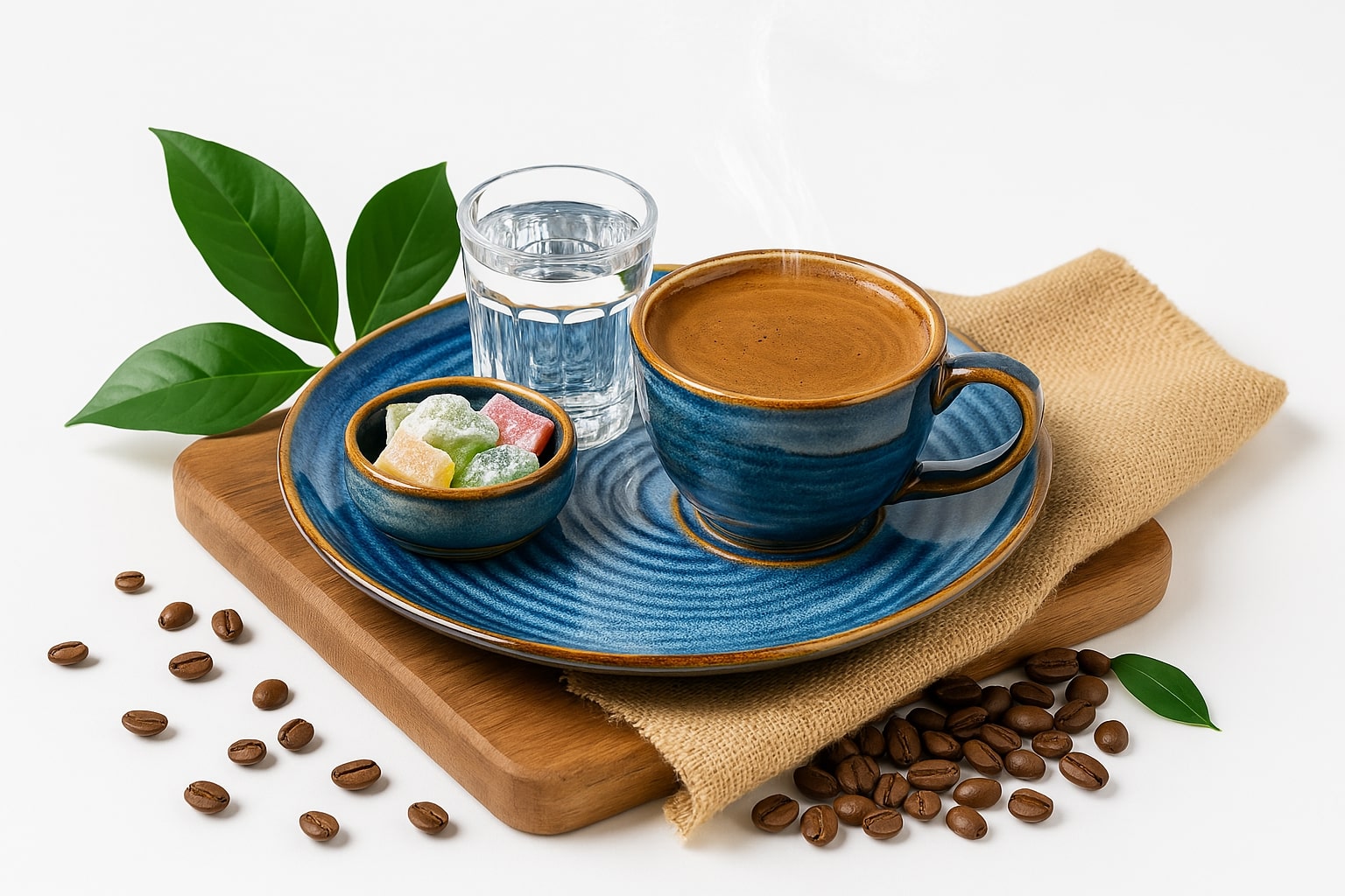 double turkish coffee