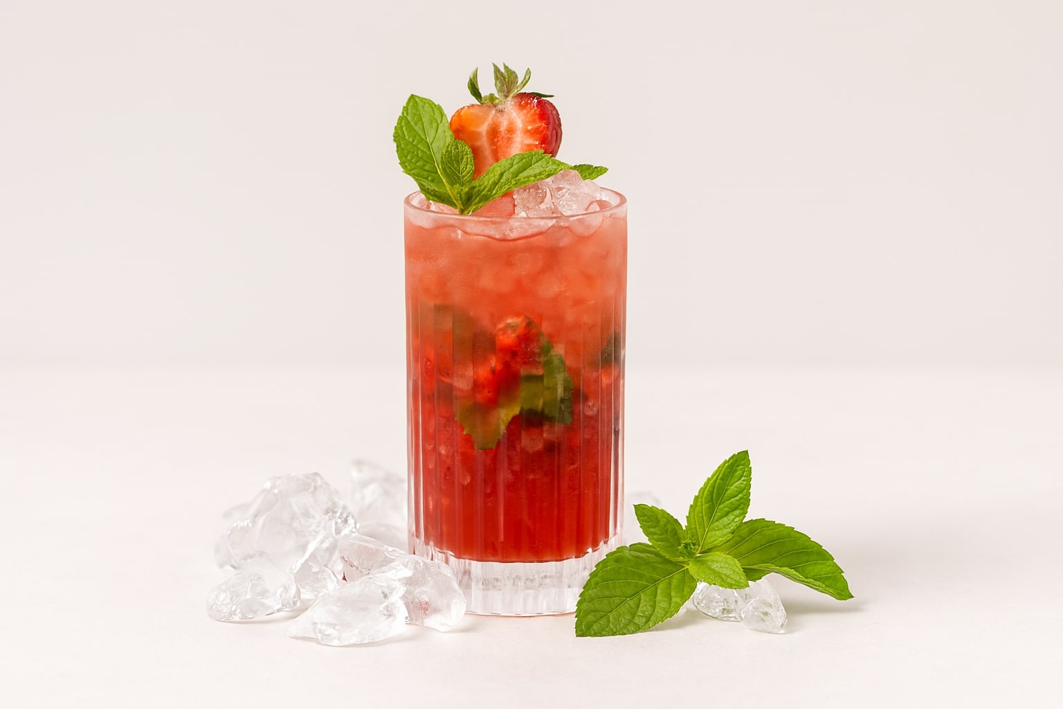virgin strawberry mojito
