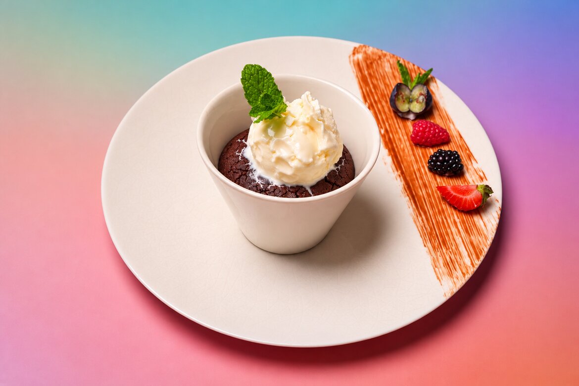 chocolate soufflé