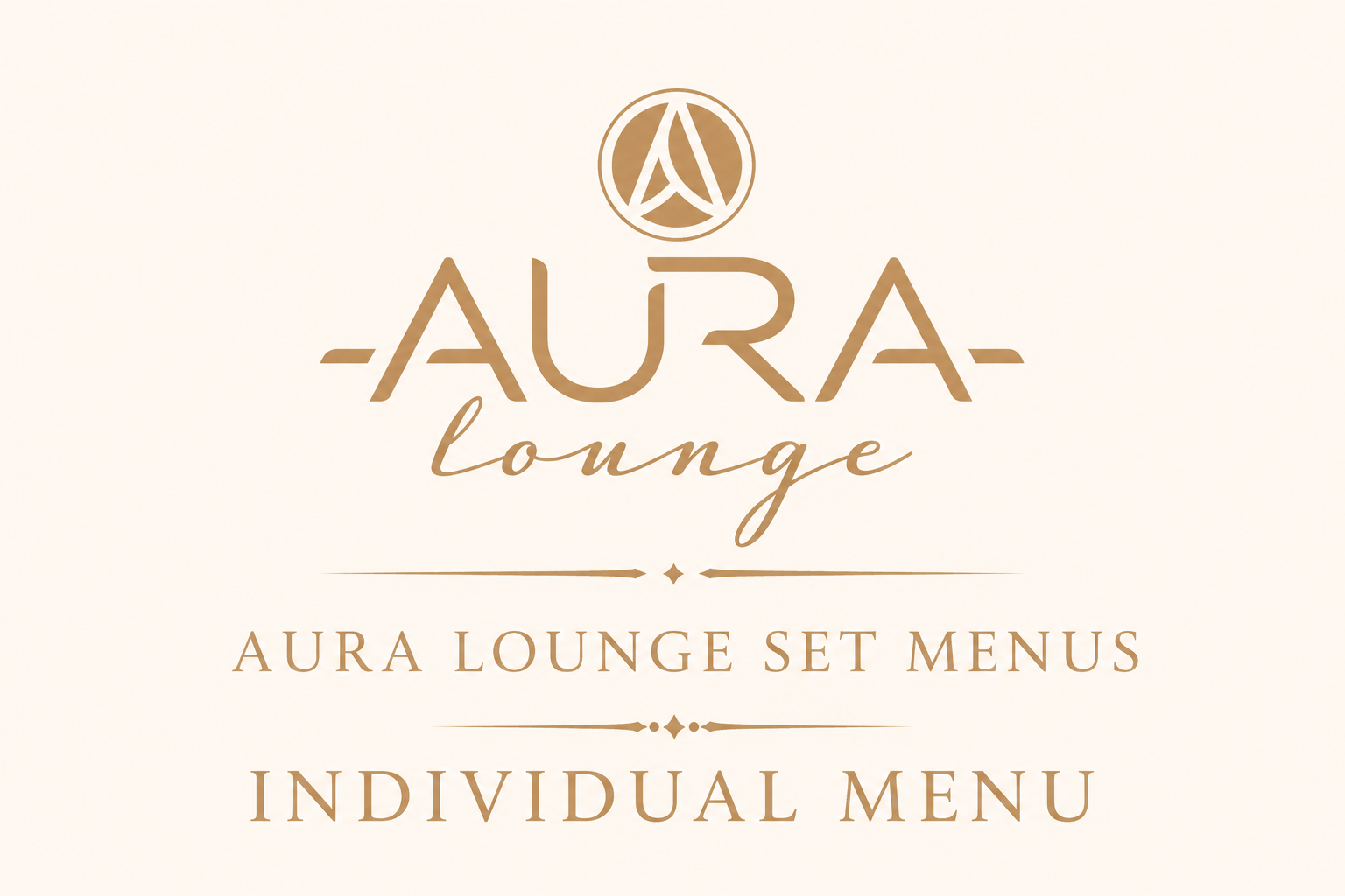 individual menu (per person)