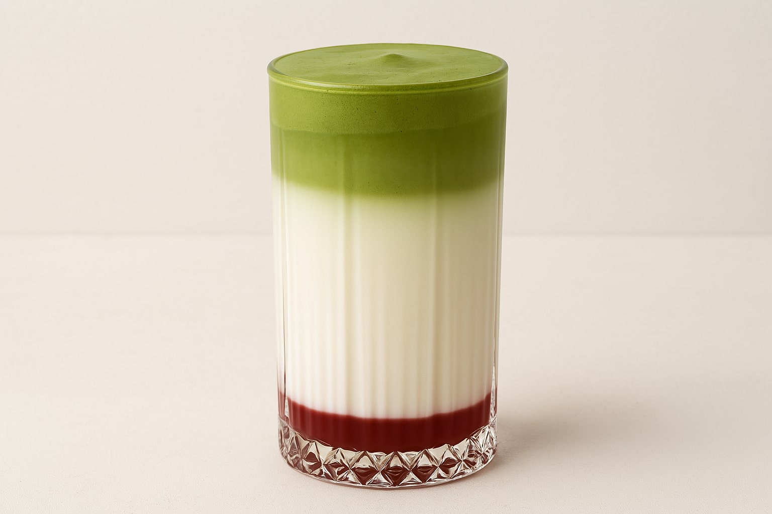 strawberry matcha tea