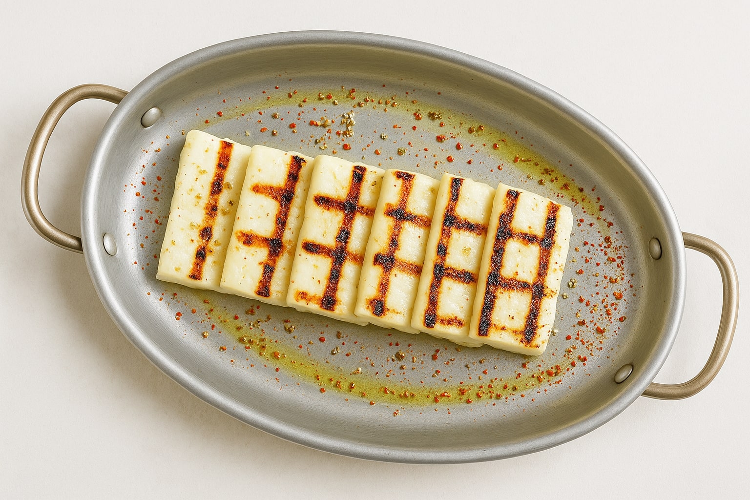 grilled halloumi