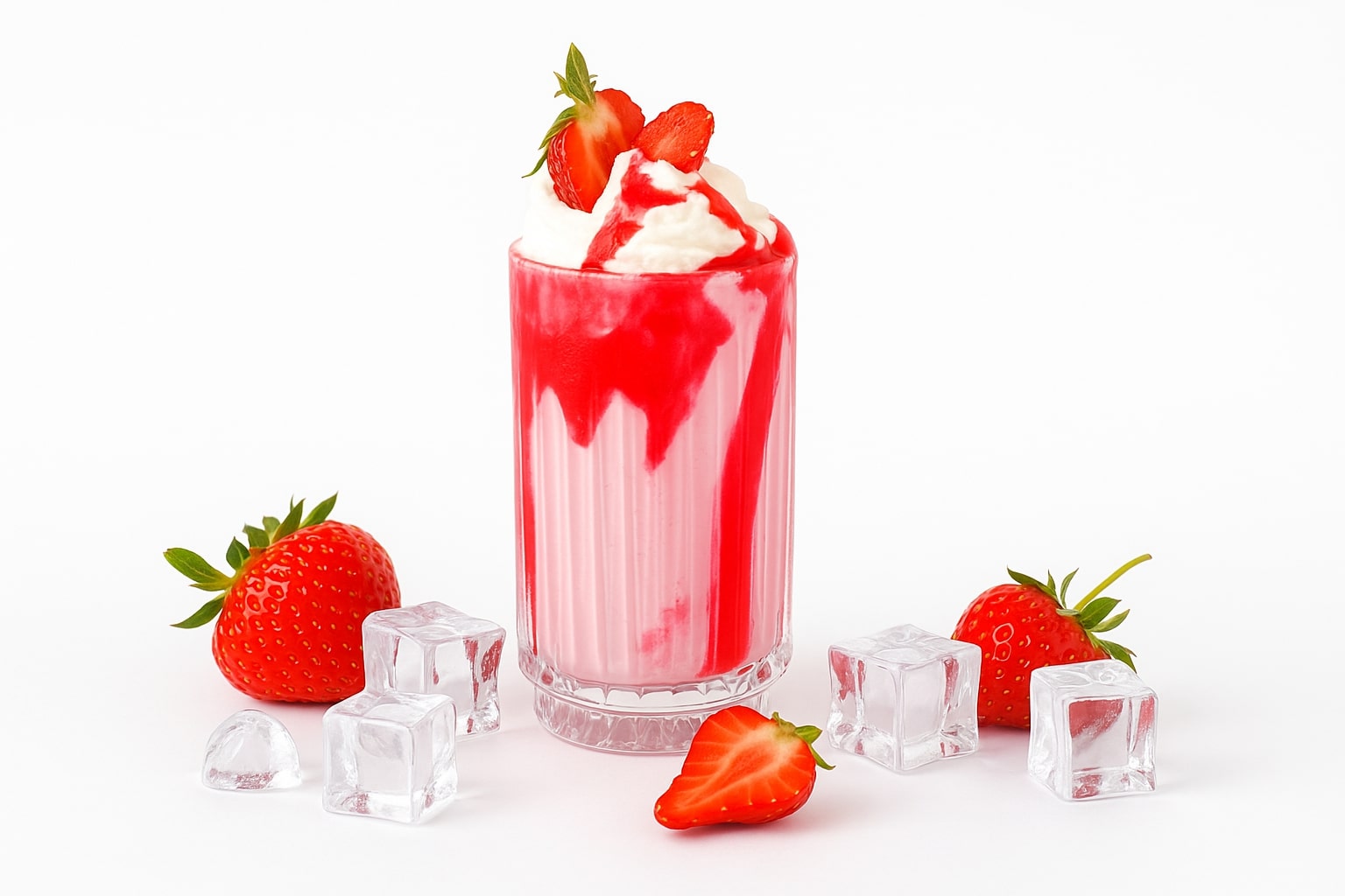 strawberry milkshake