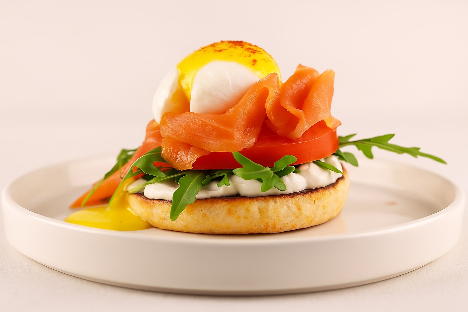 smoked salmon benedict