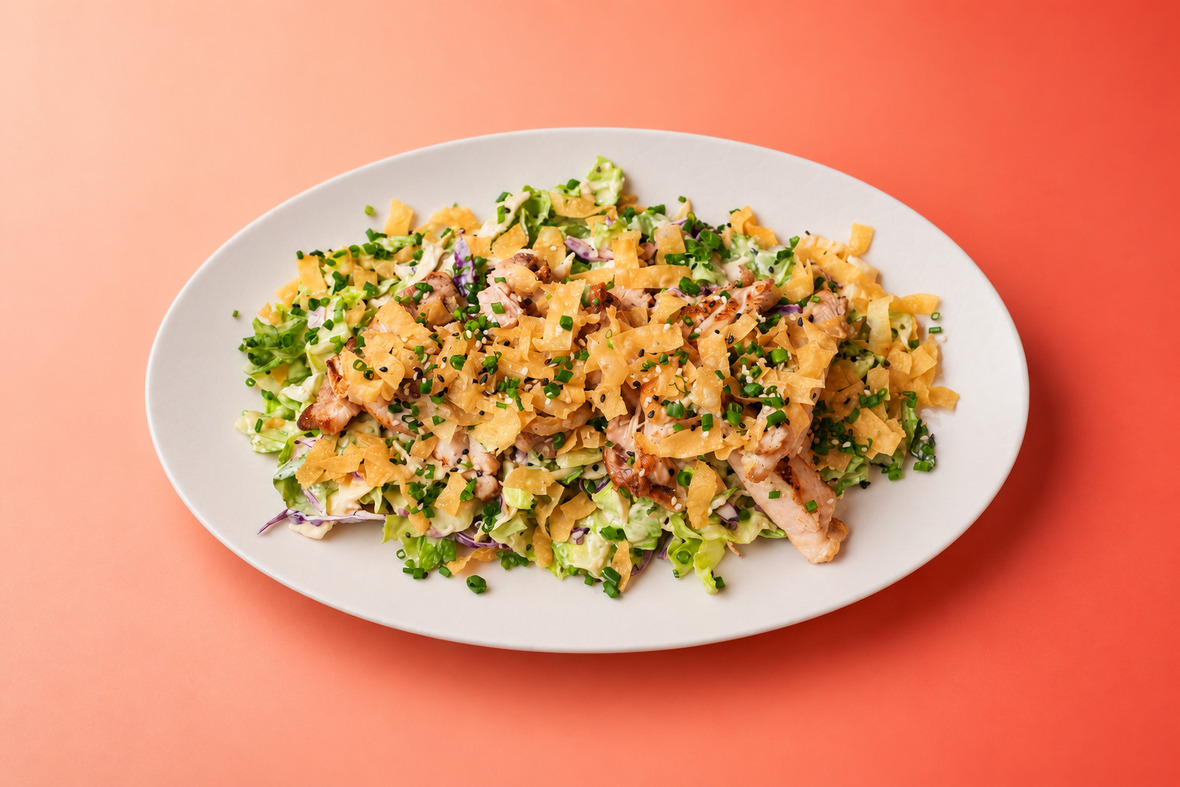 sesame chicken salad